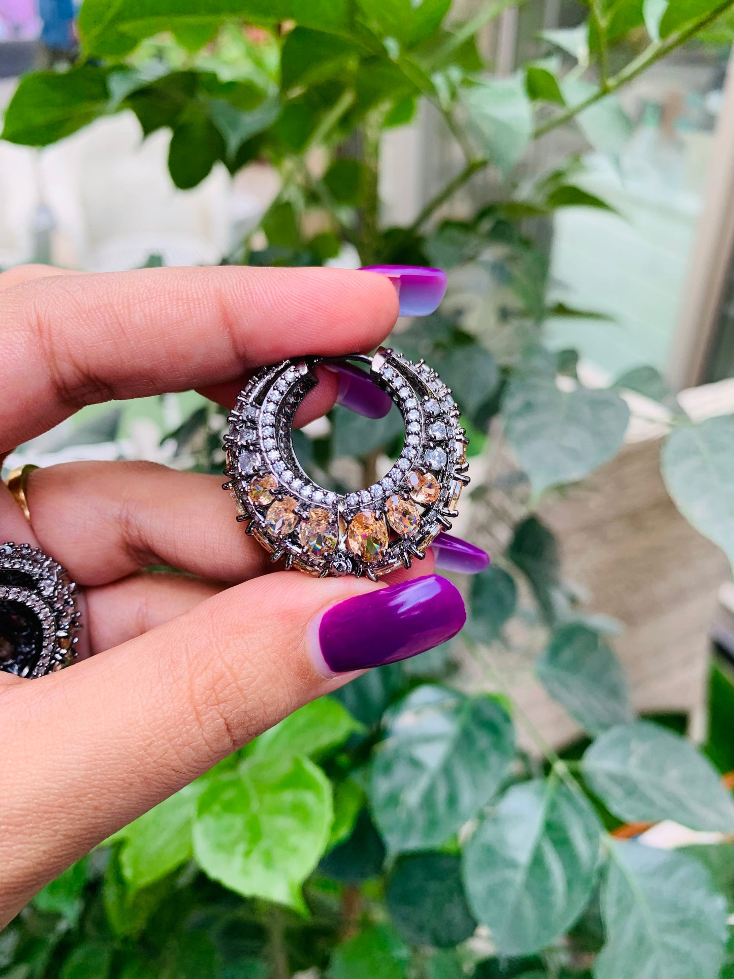 Statement Hoops(Baalis) Light Colors