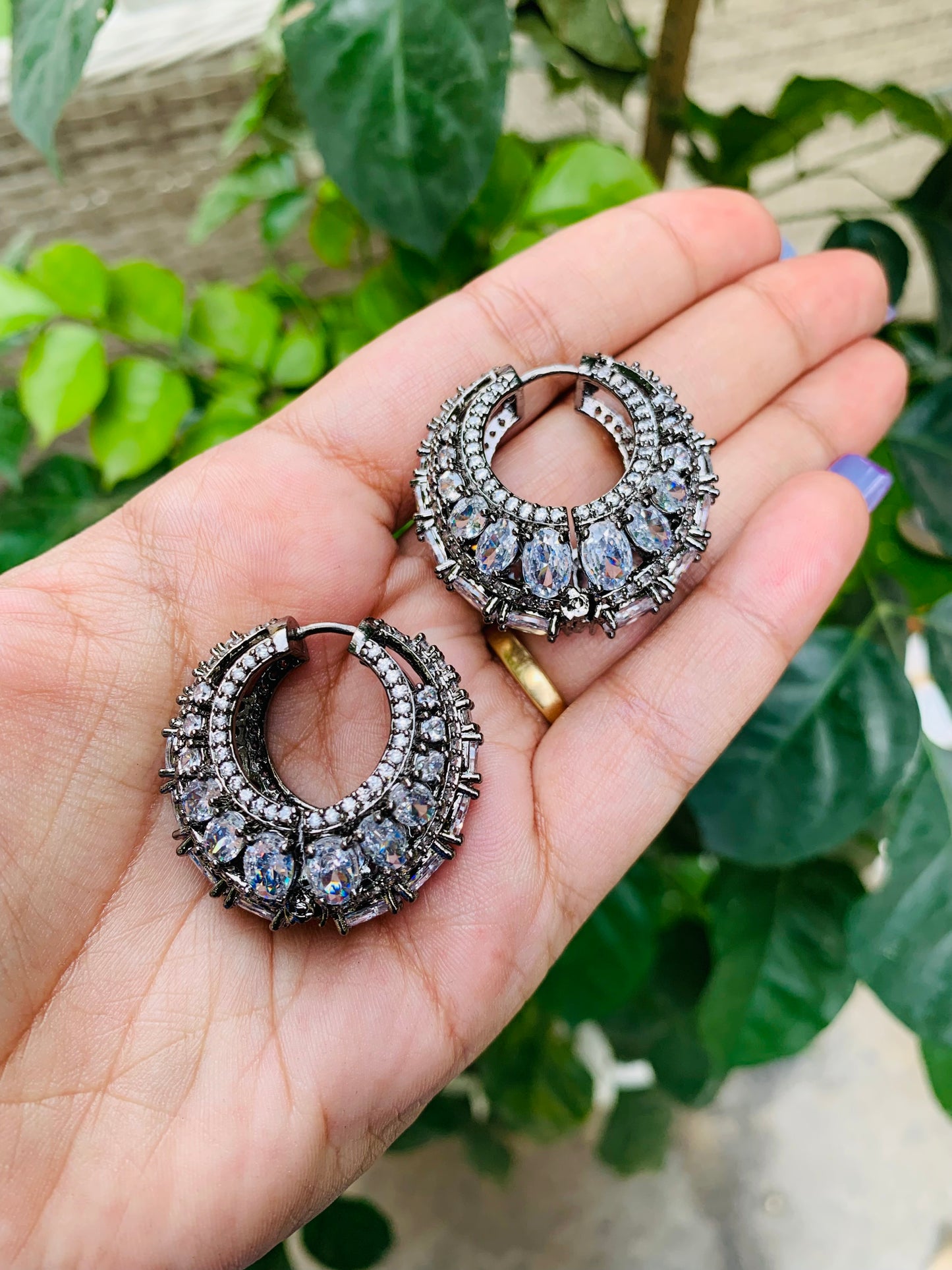 Statement Hoops(Baalis) Light Colors