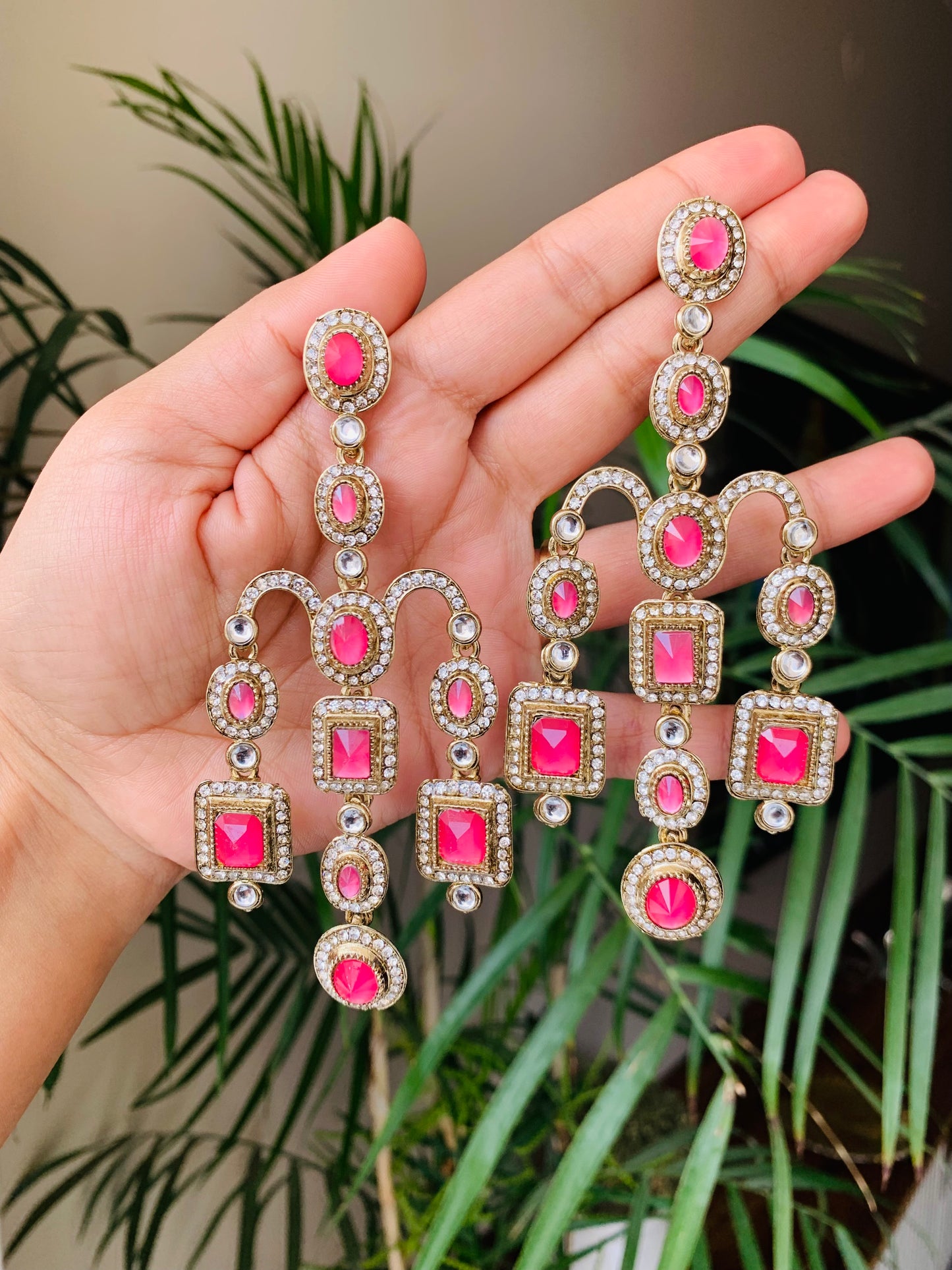 Designer Stone Earrings
