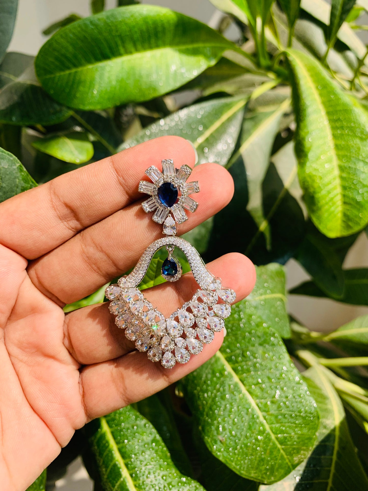 Real Look American Diamond Earrings