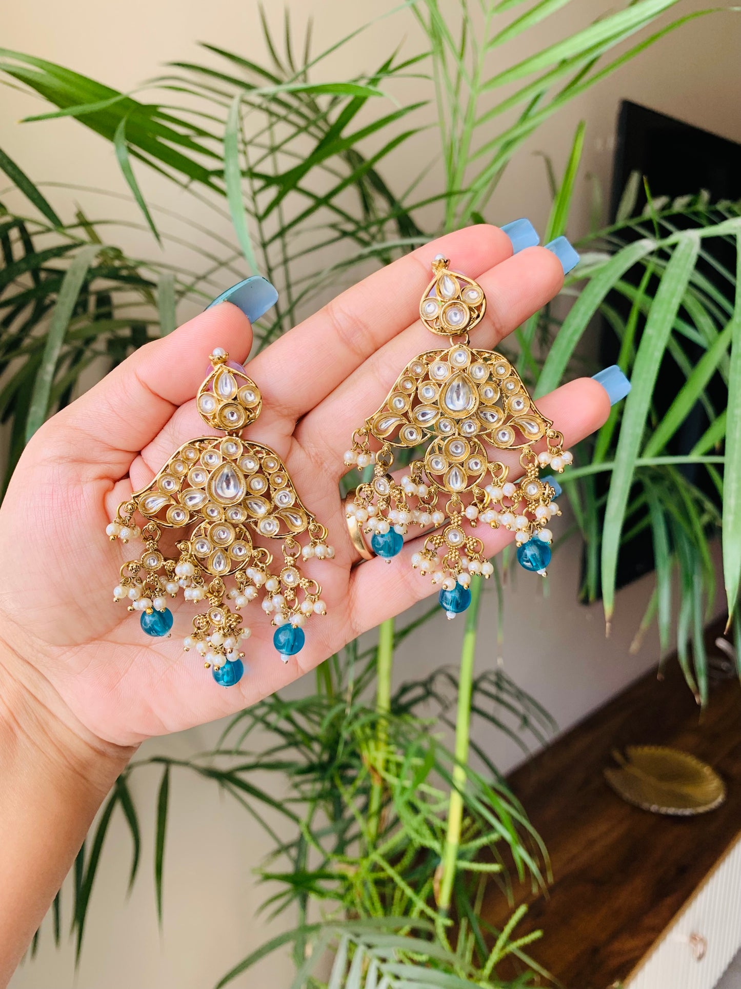 Traditional Kundan Earrings