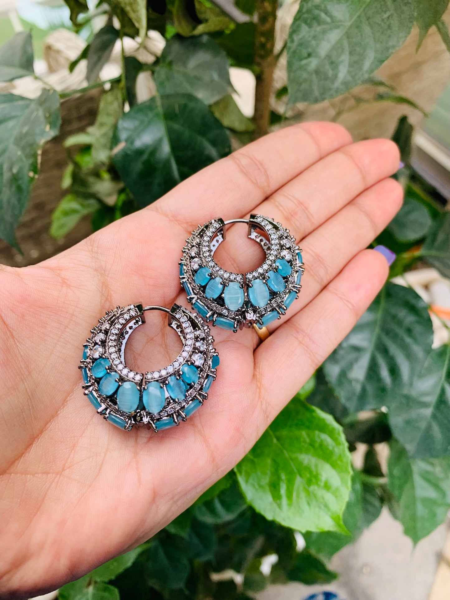 Statement Hoops(Baalis) Light Colors