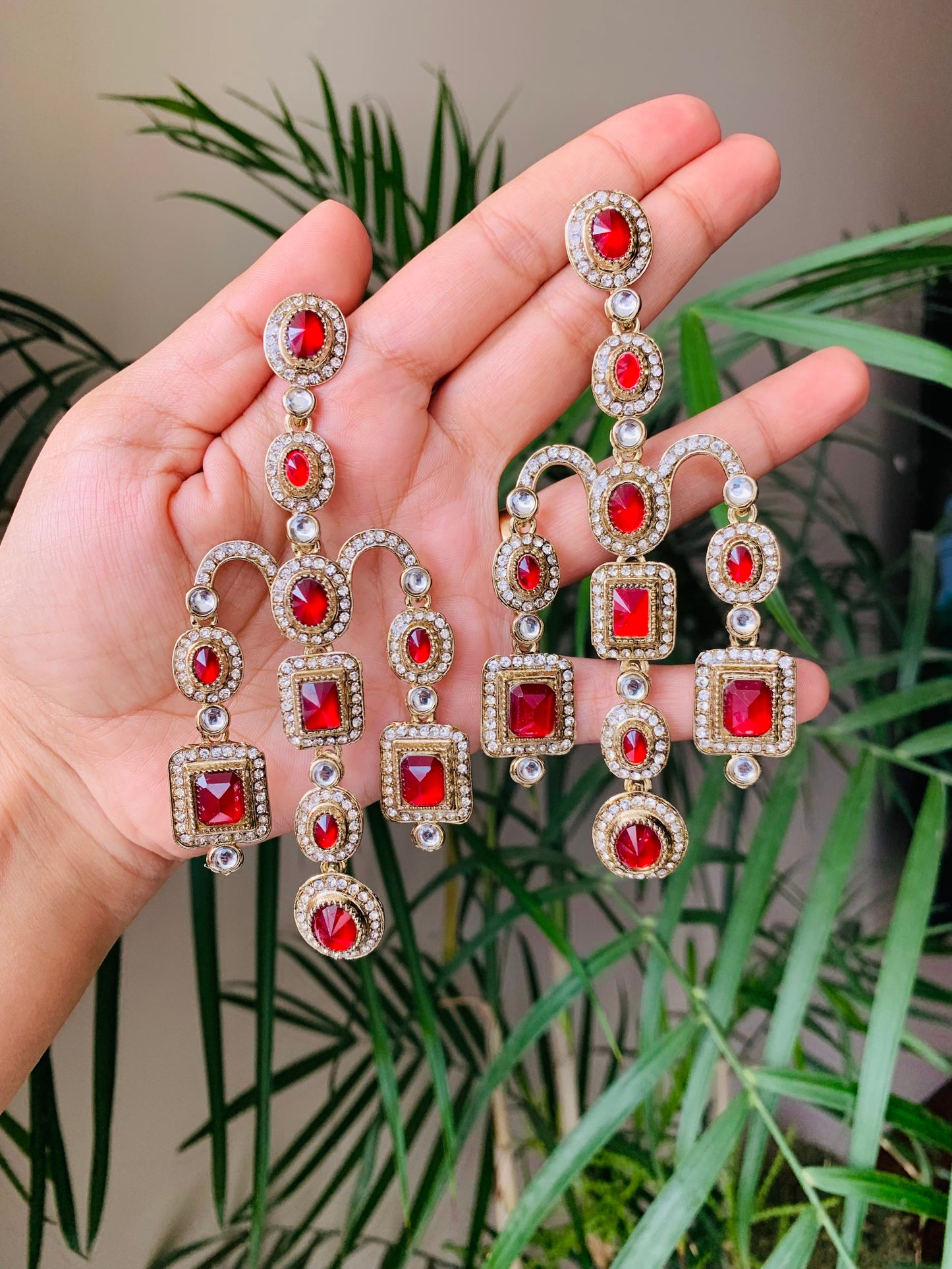 Designer Stone Earrings