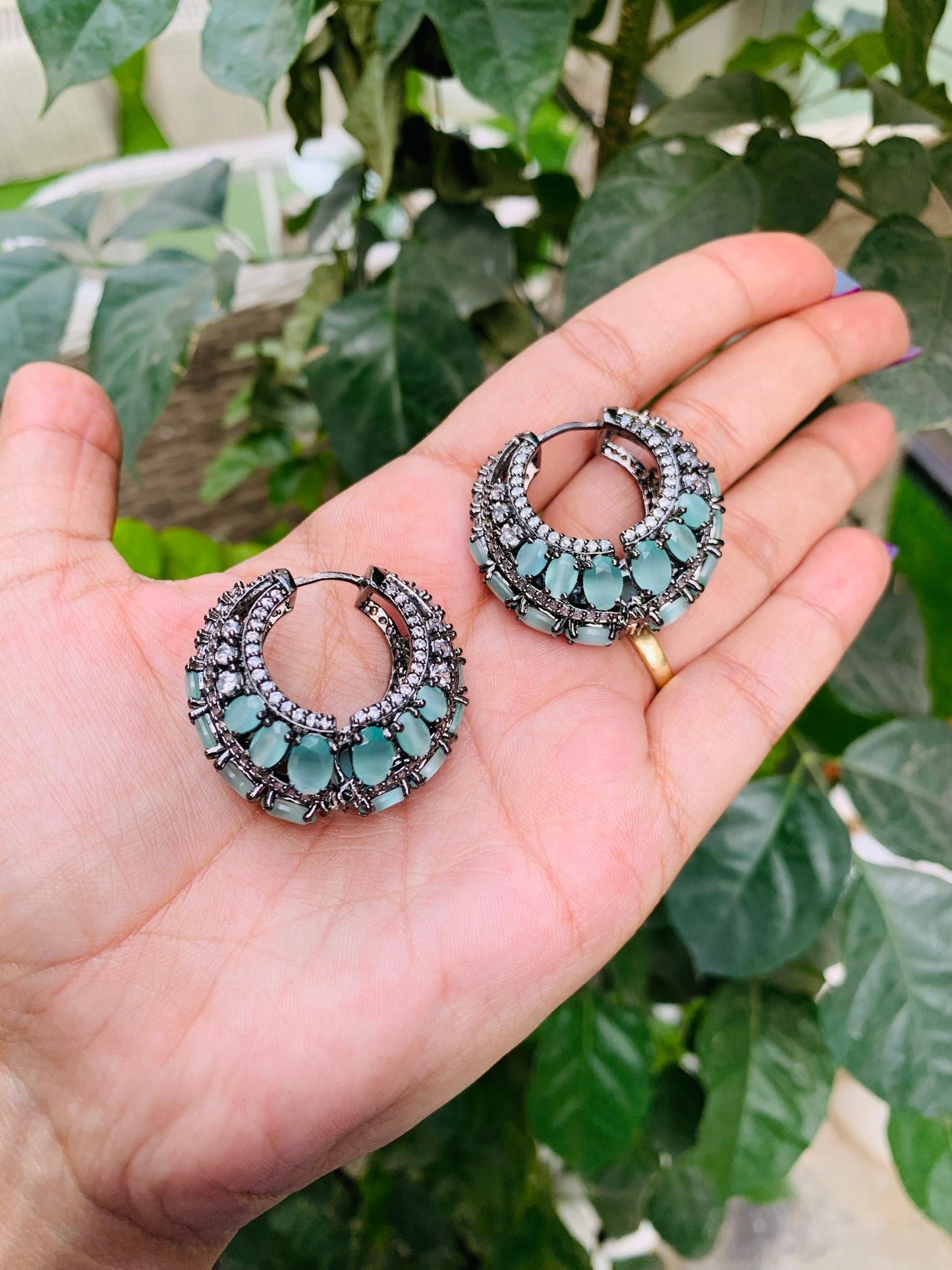 Statement Hoops(Baalis) Light Colors