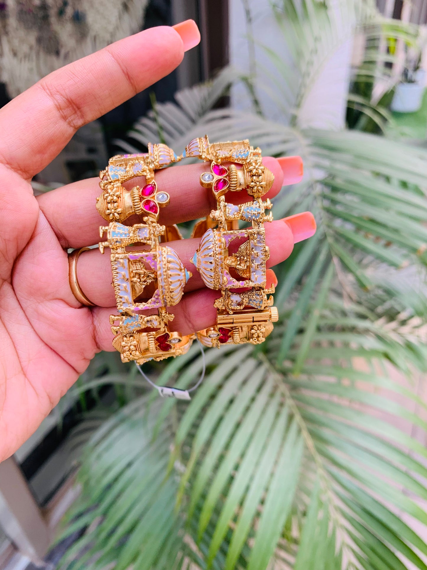 Baarat Design Openable Matte Bangles