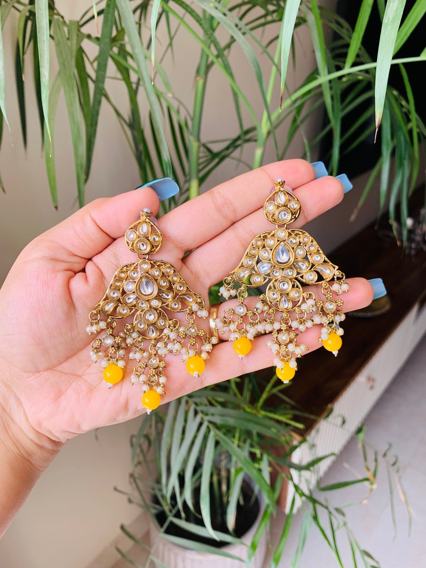 Traditional Kundan Earrings
