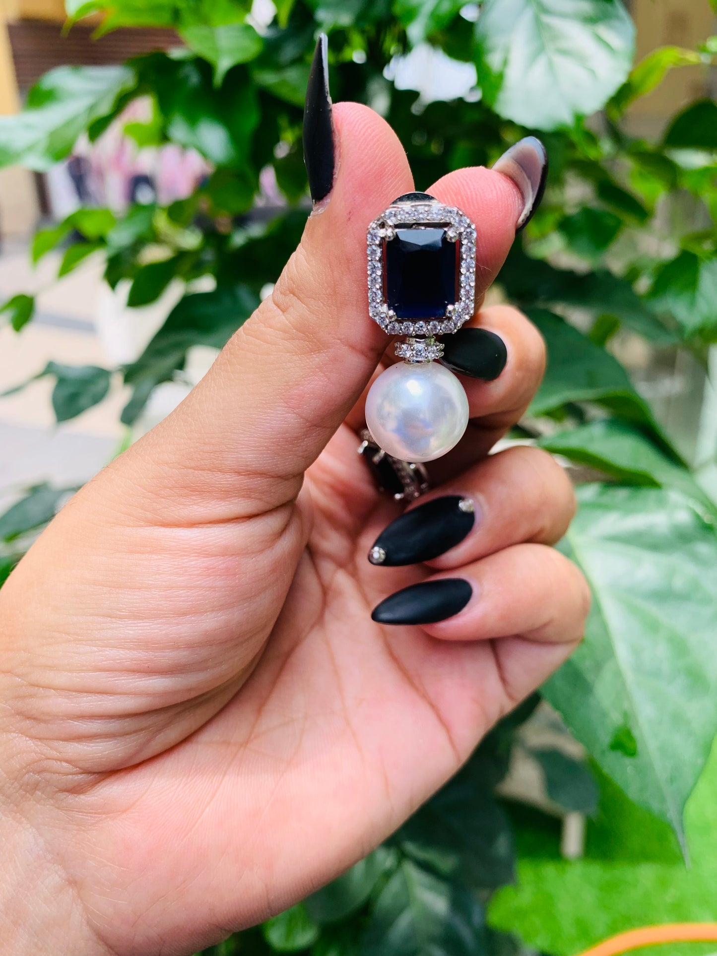 Small Pearl Drop Studs