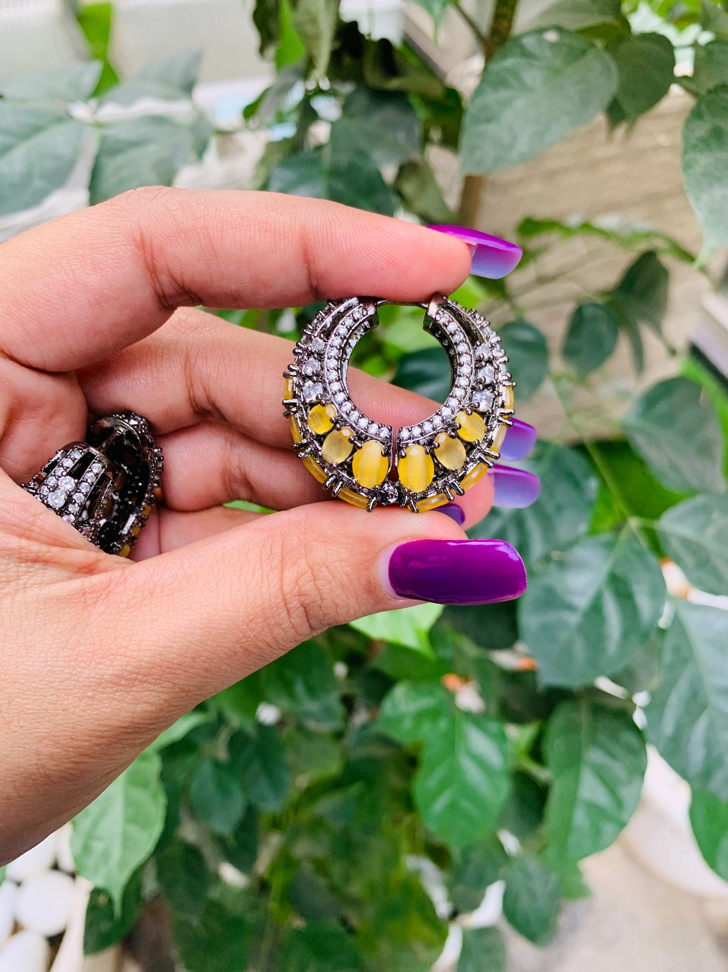Statement Hoops(Baalis) Light Colors