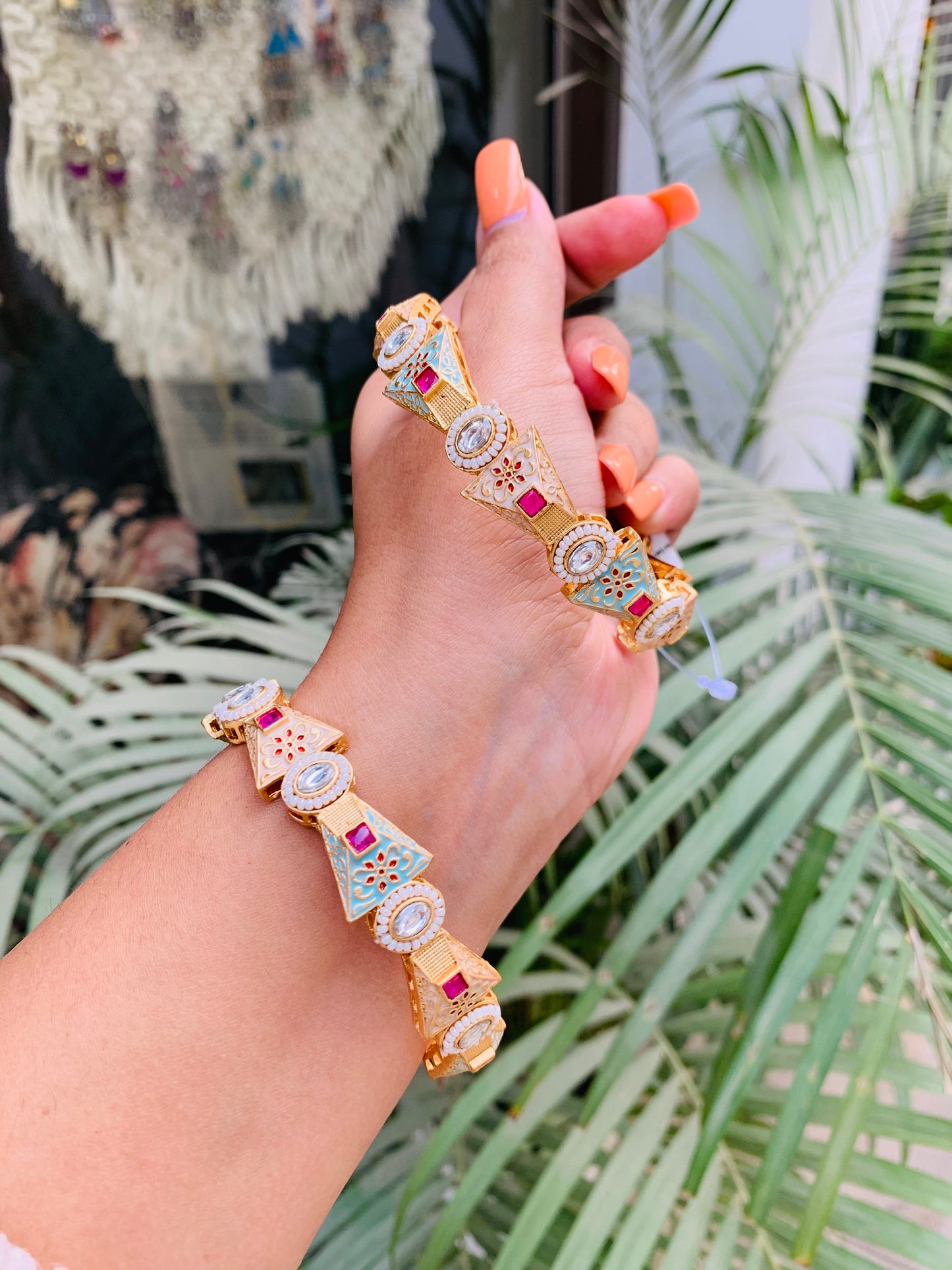 Pastel Color Openable Sleek Kada