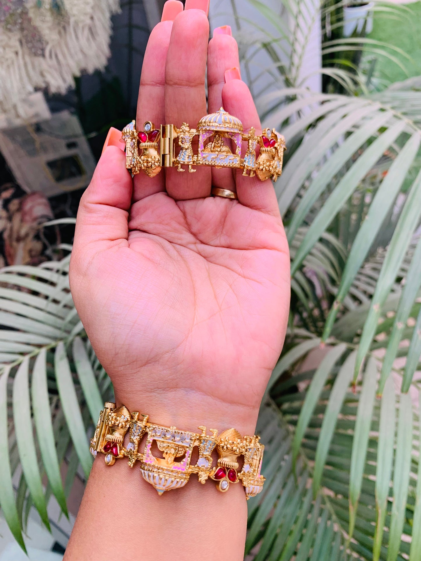 Baarat Design Openable Matte Bangles