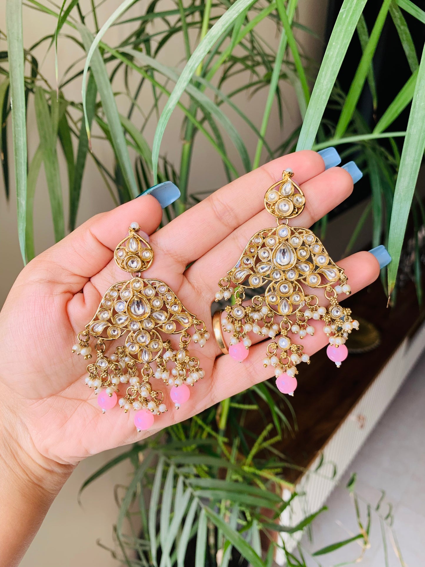 Traditional Kundan Earrings