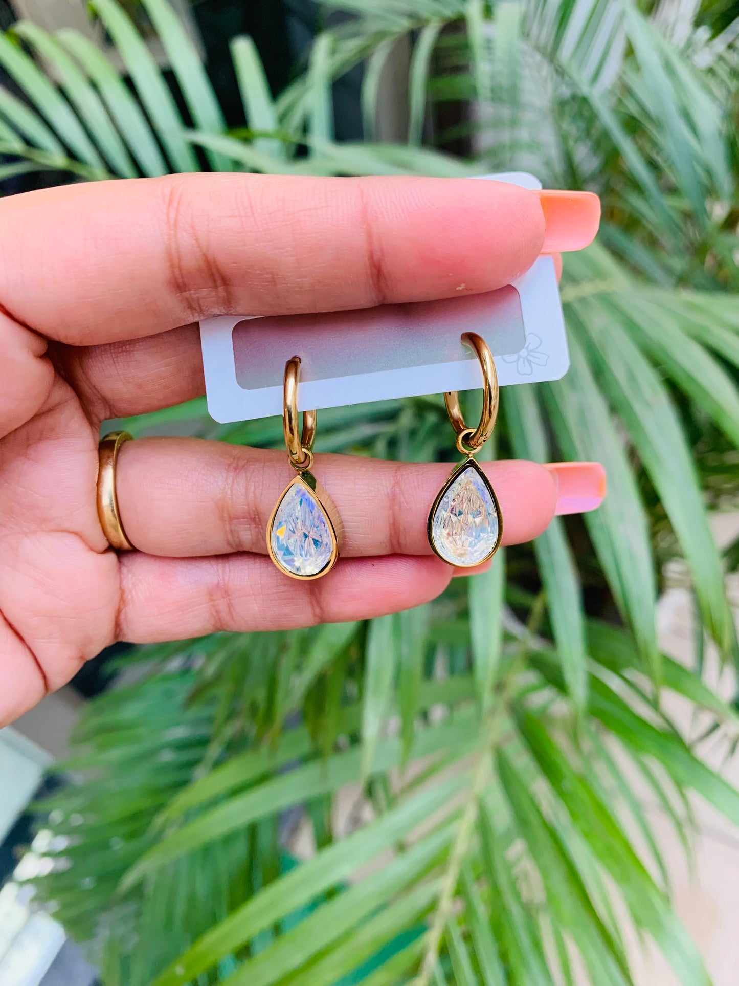 Two Way Teardrop Earrings