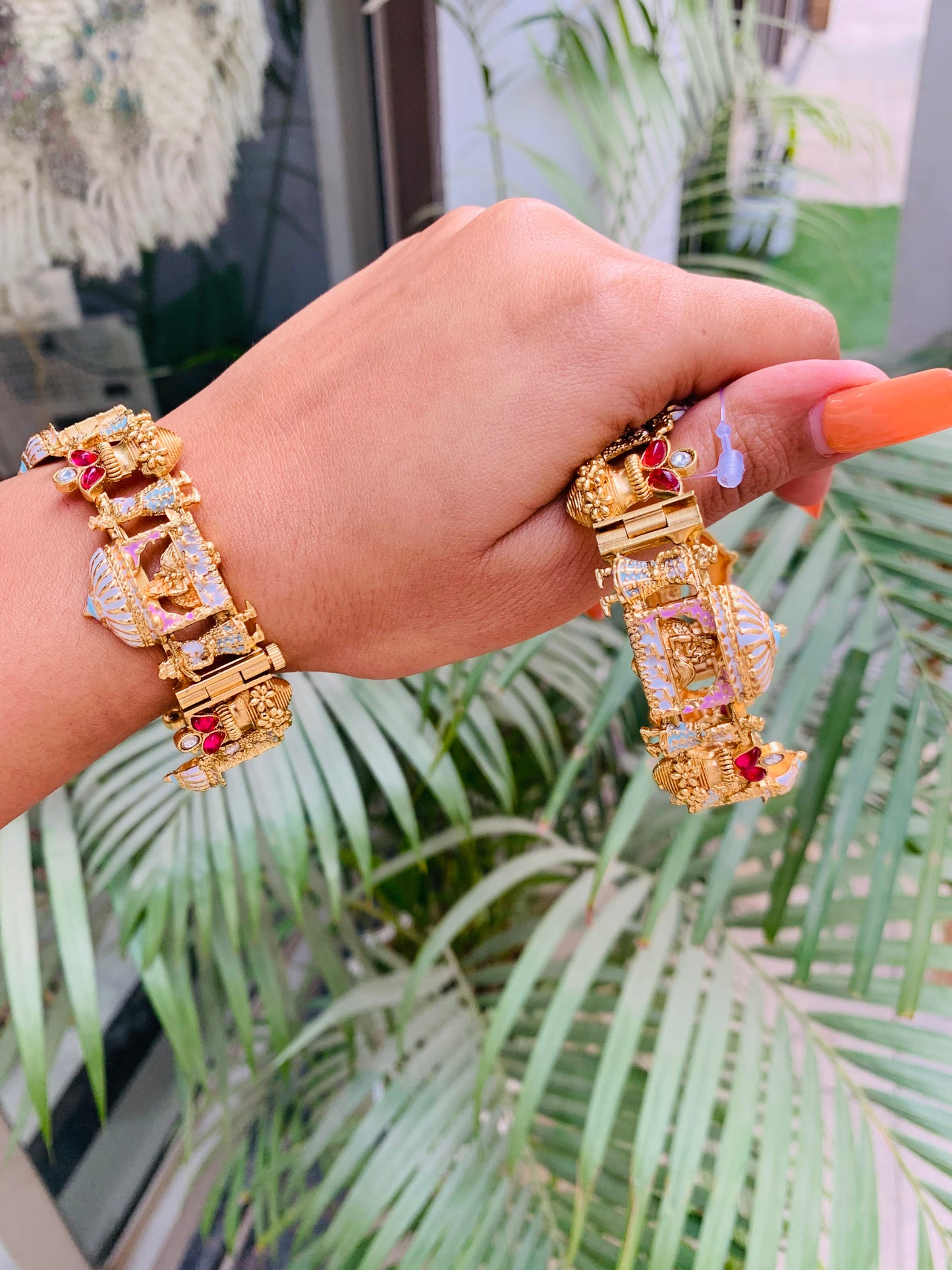 Baarat Design Openable Matte Bangles