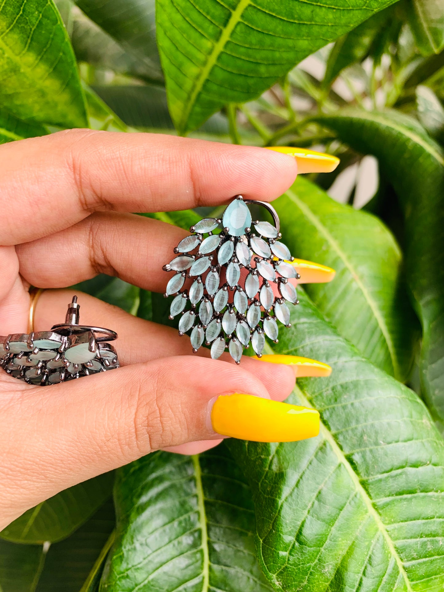 Leaf Shaped Studs