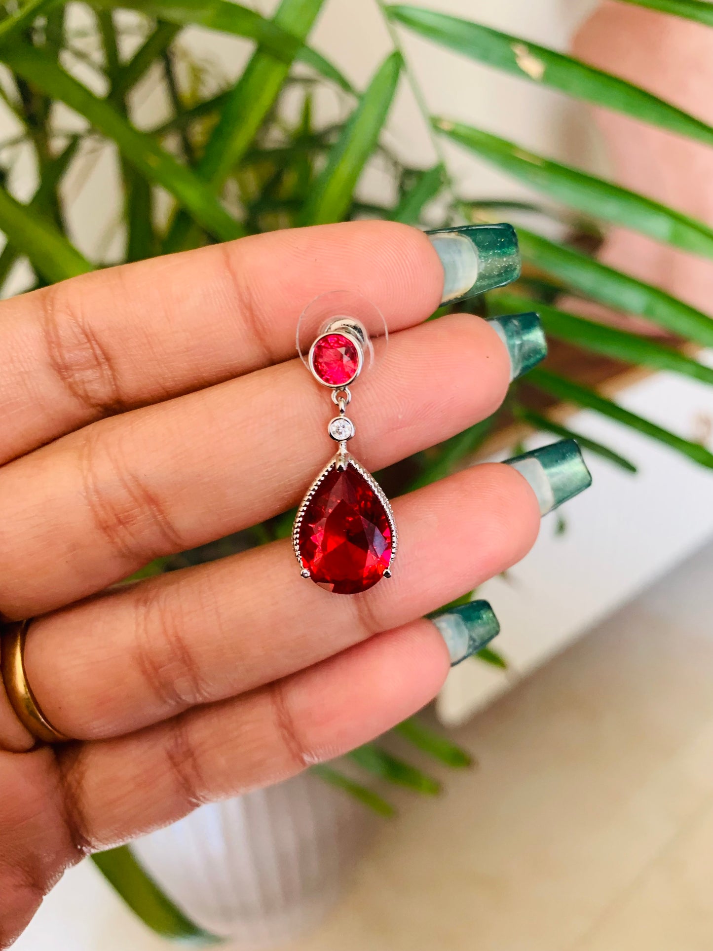 Tear Drop Small Earrings