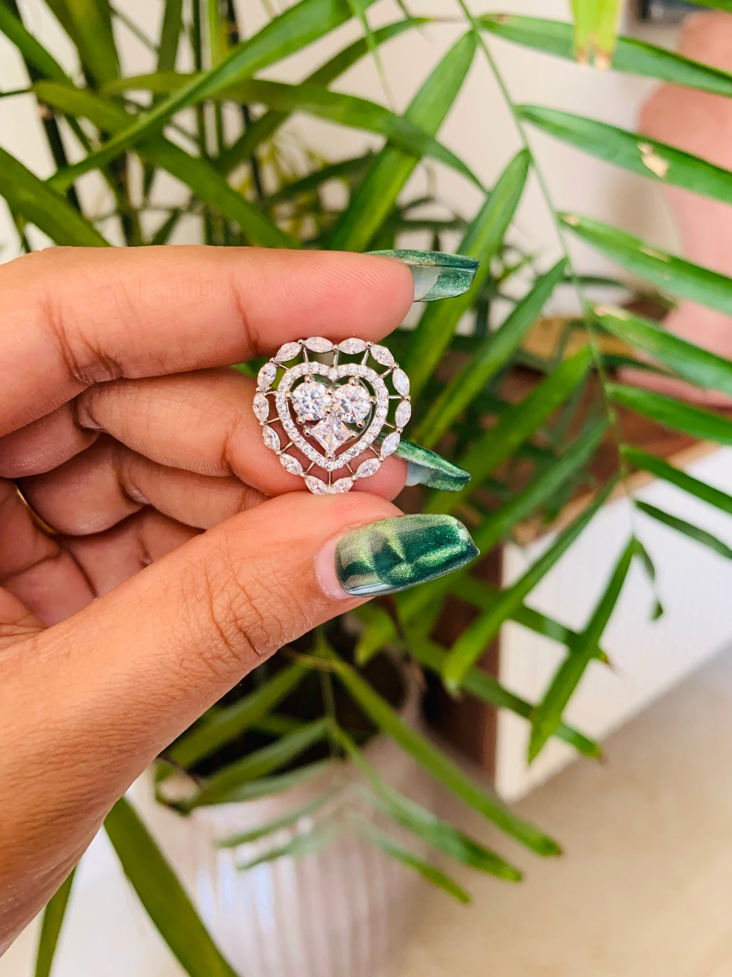 Heart Shaped AD Studs