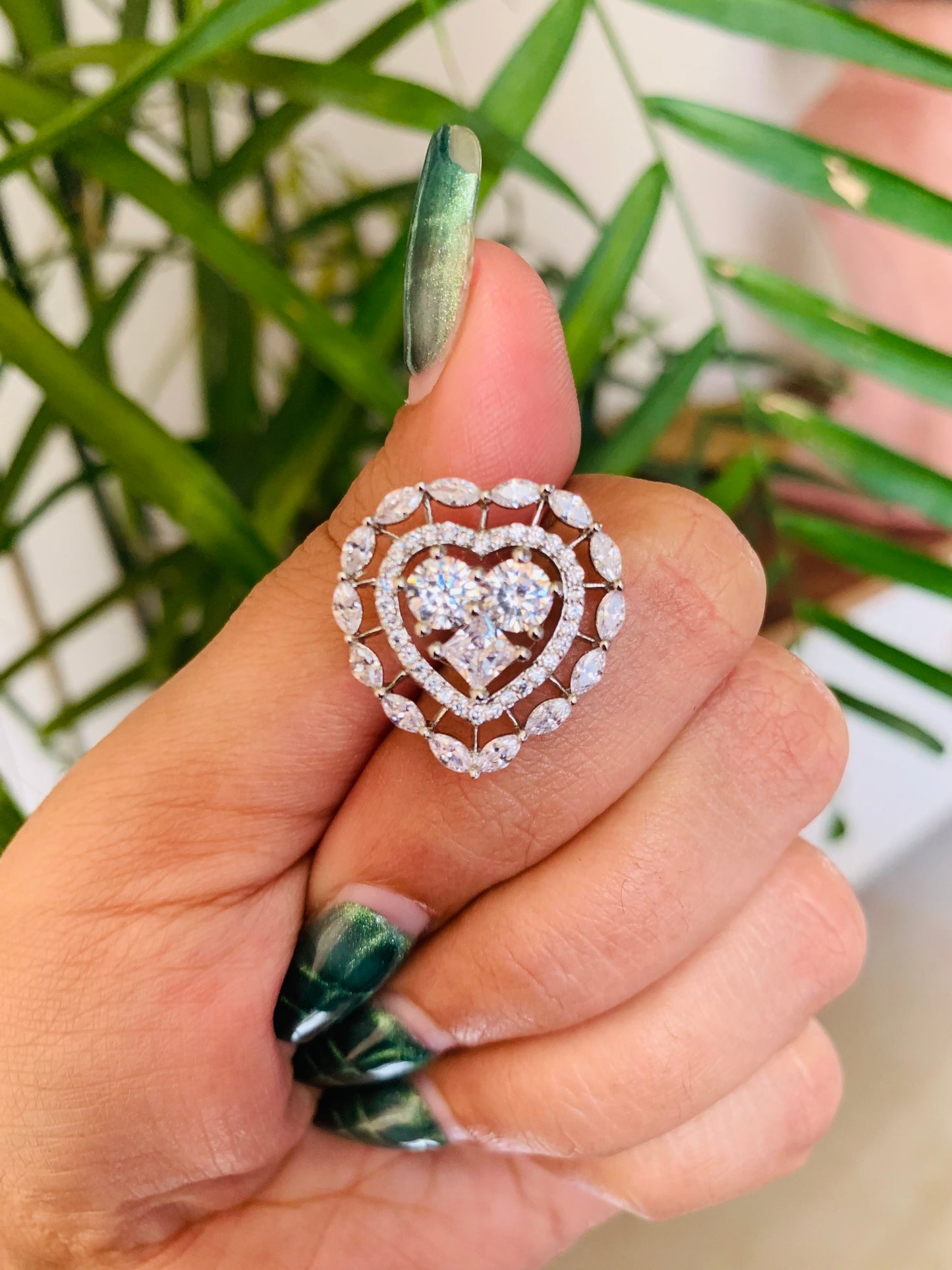 Heart Shaped AD Studs