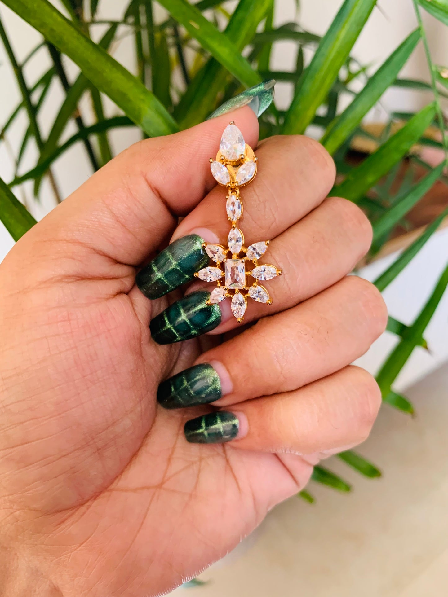 Flower Drop Earrings