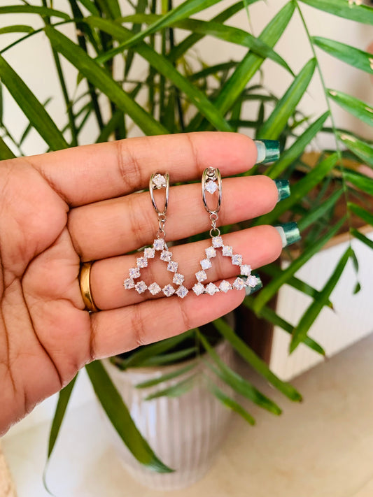 Triangle Drop Earrings