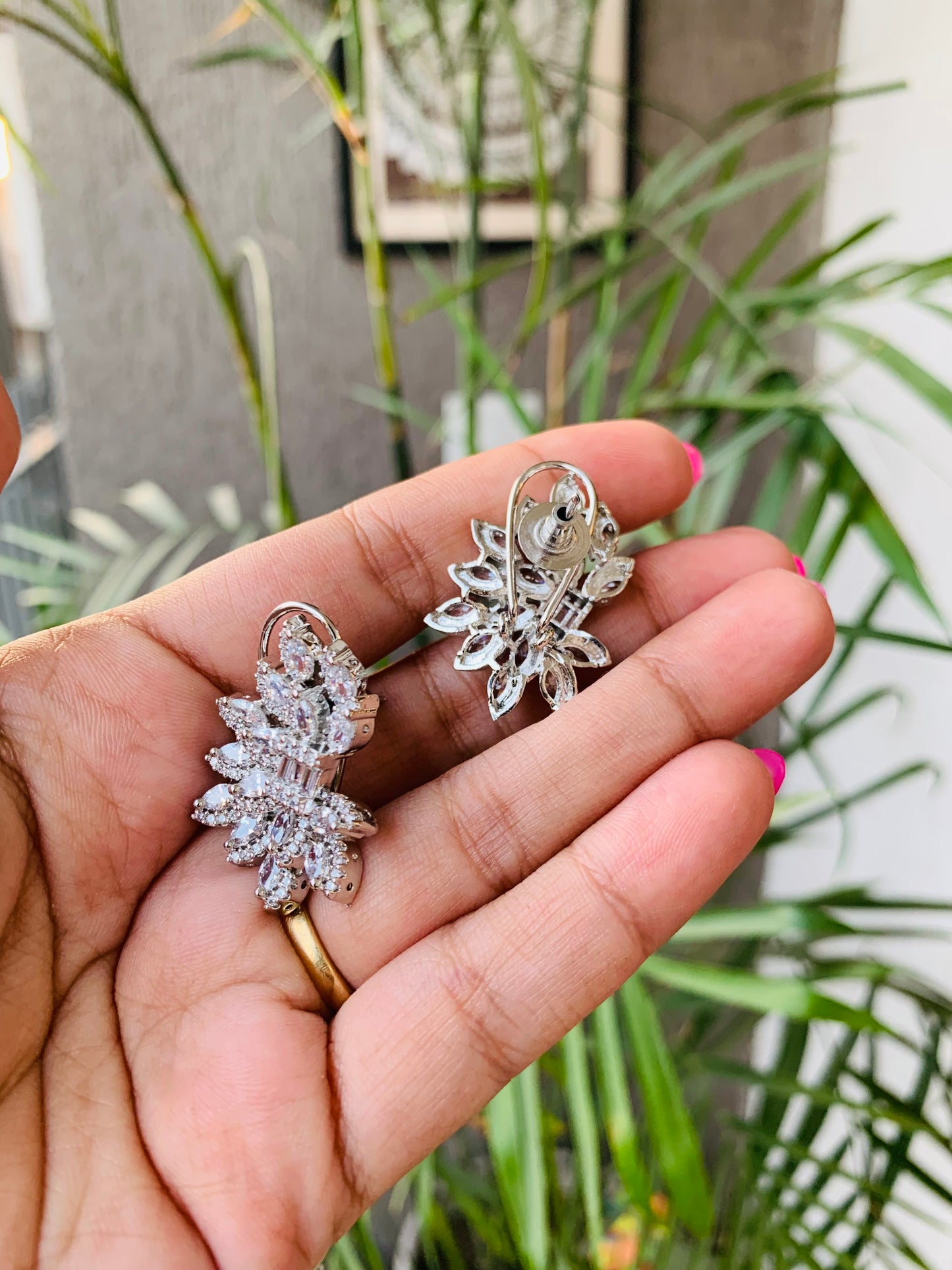 Peacock Style Earrings