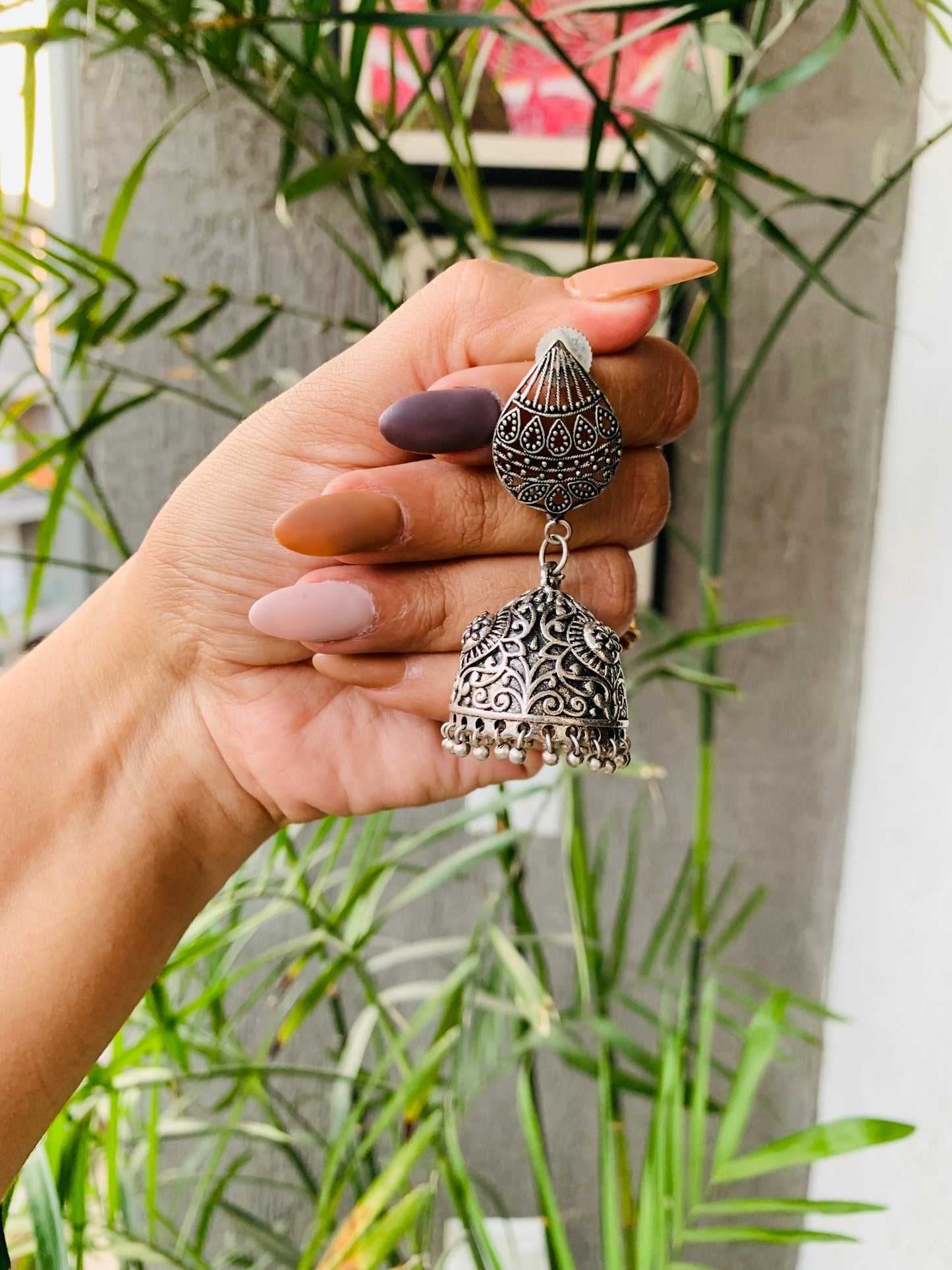 Unique Design Heavy Jhumka