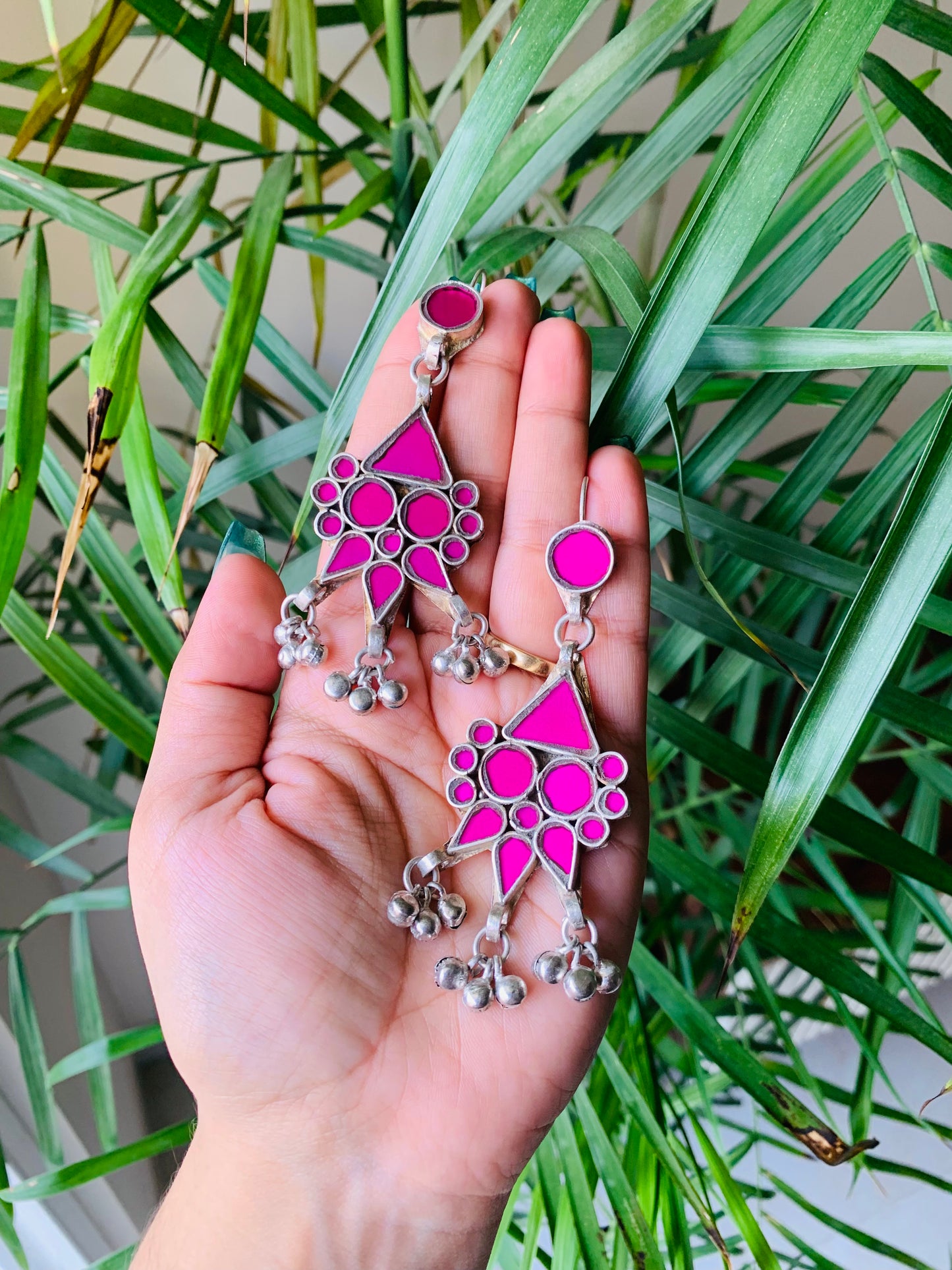 Aarya Afghani Glass Earrings