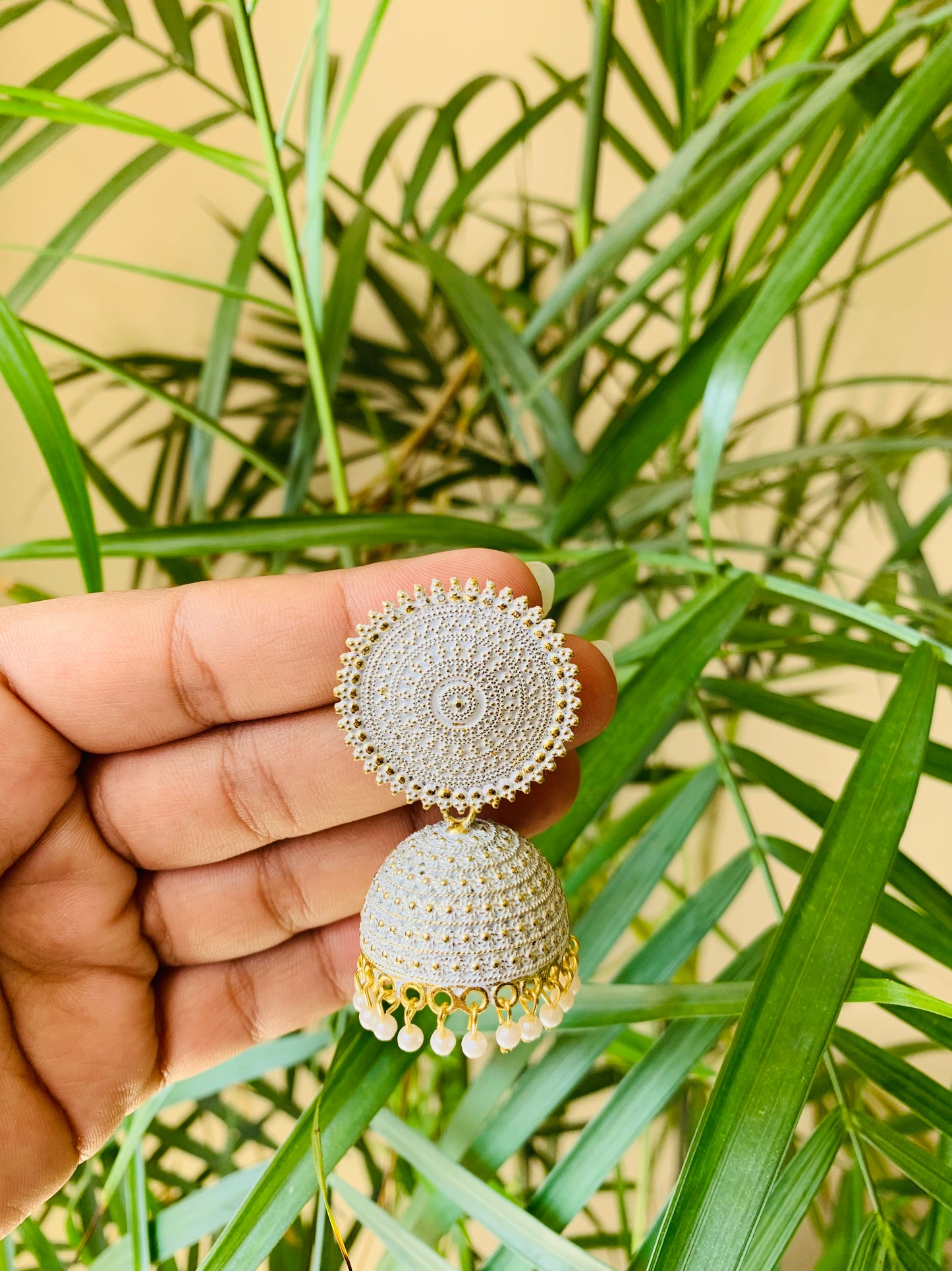 Round Stud Jhumka