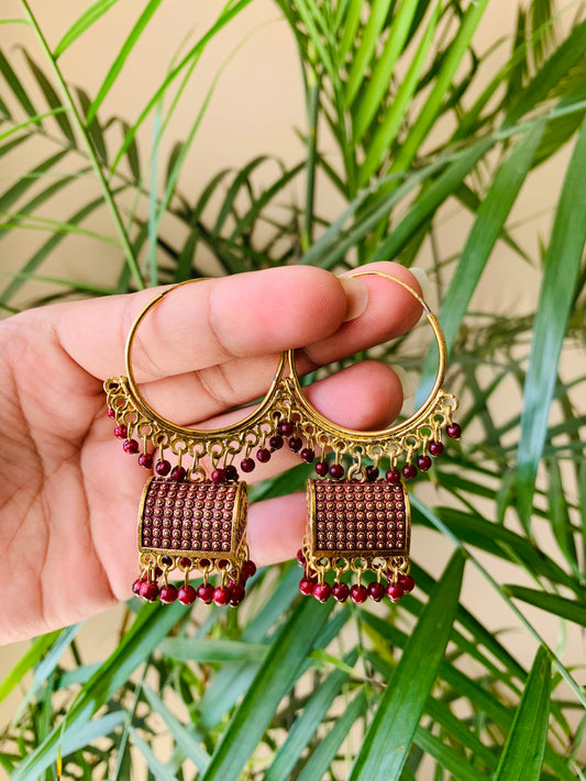 Baali Rectangle Jhumka