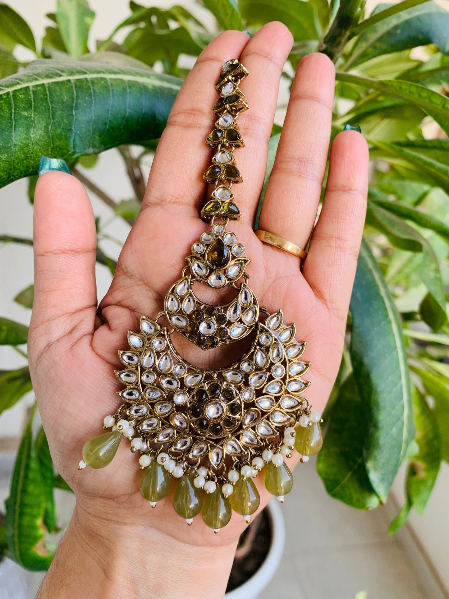 ChaandBaali With Maang Tika