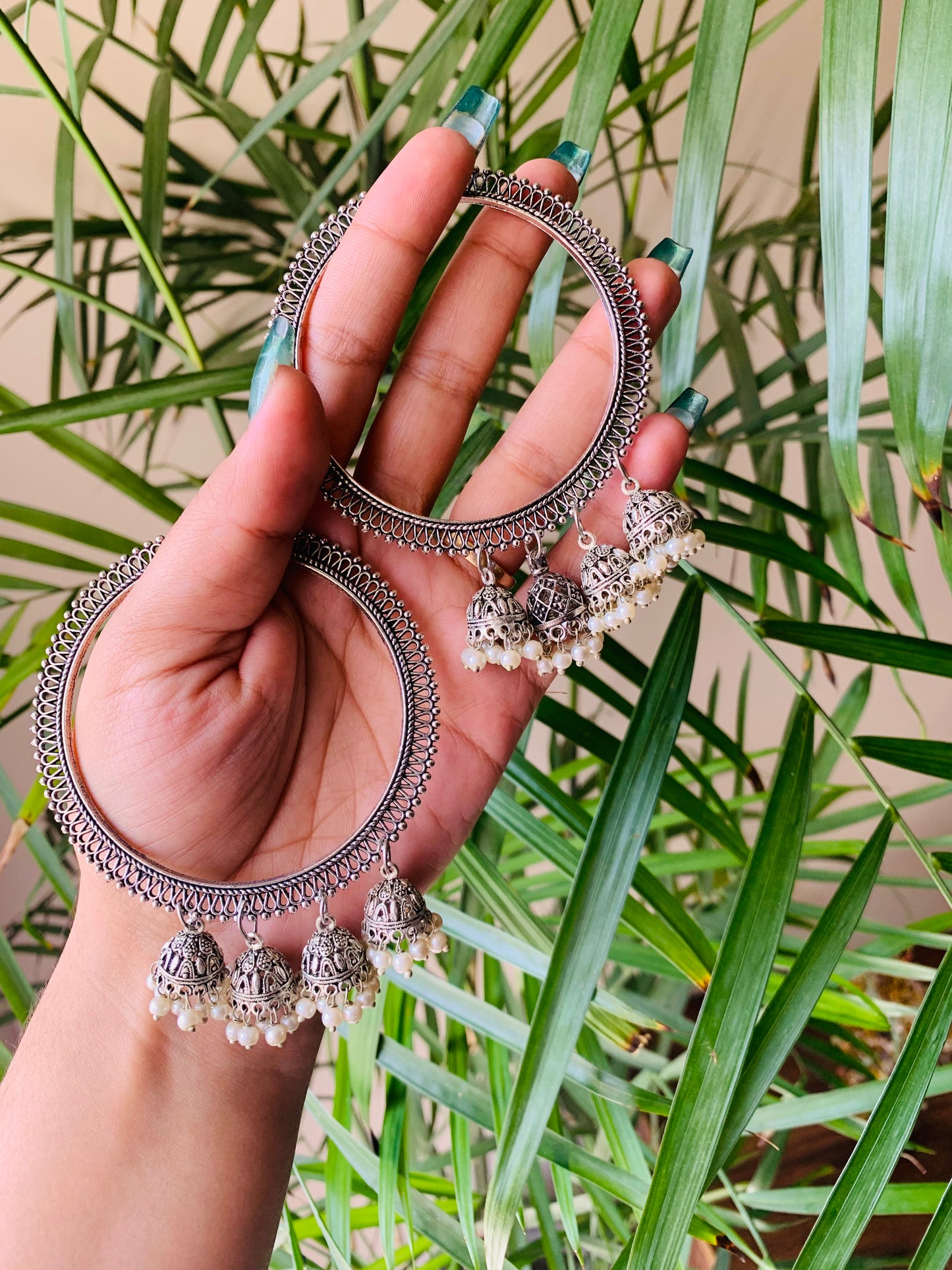 Pearl 4 Jhumki Bangles