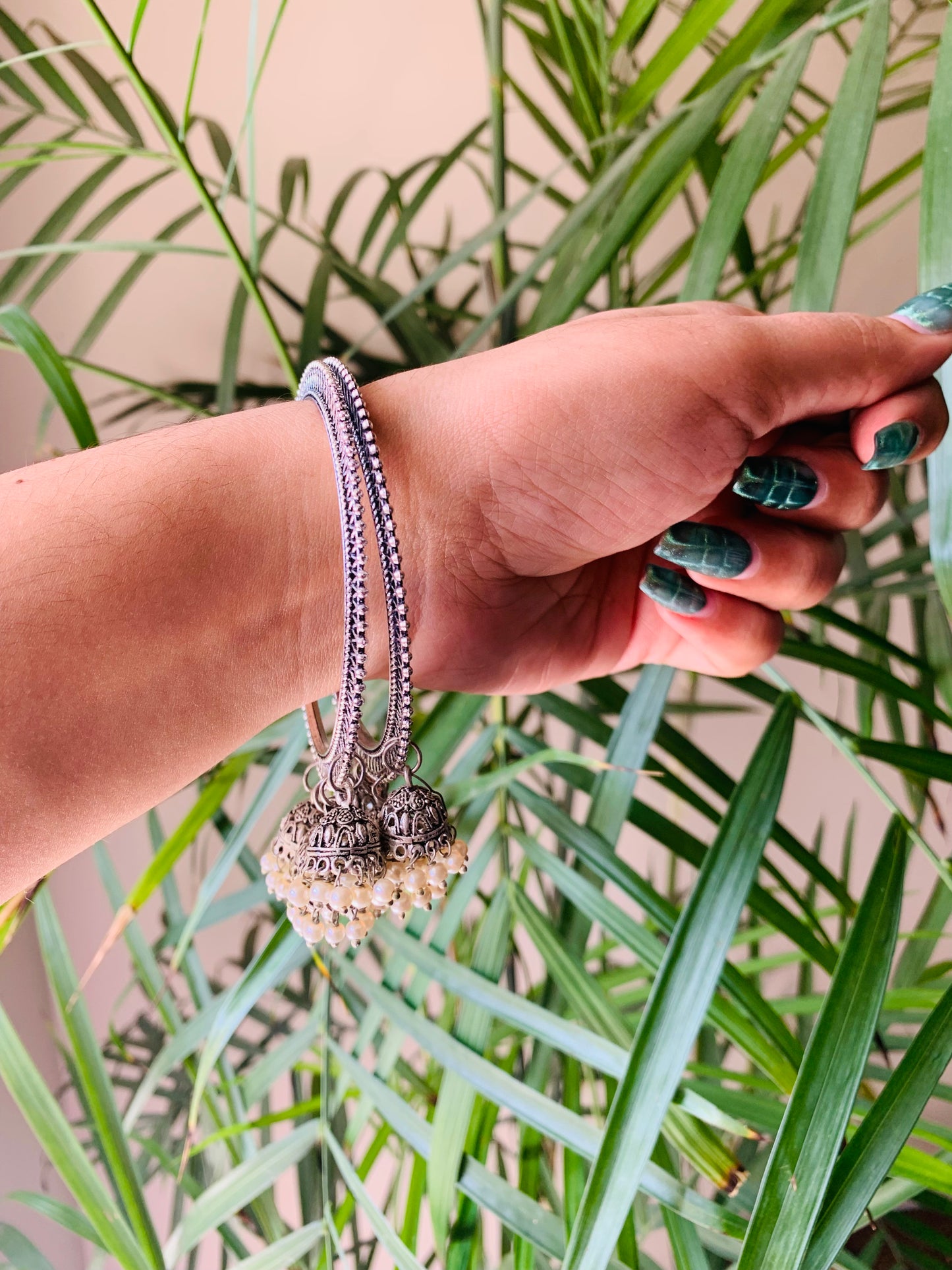 Pearl 4 Jhumki Bangles