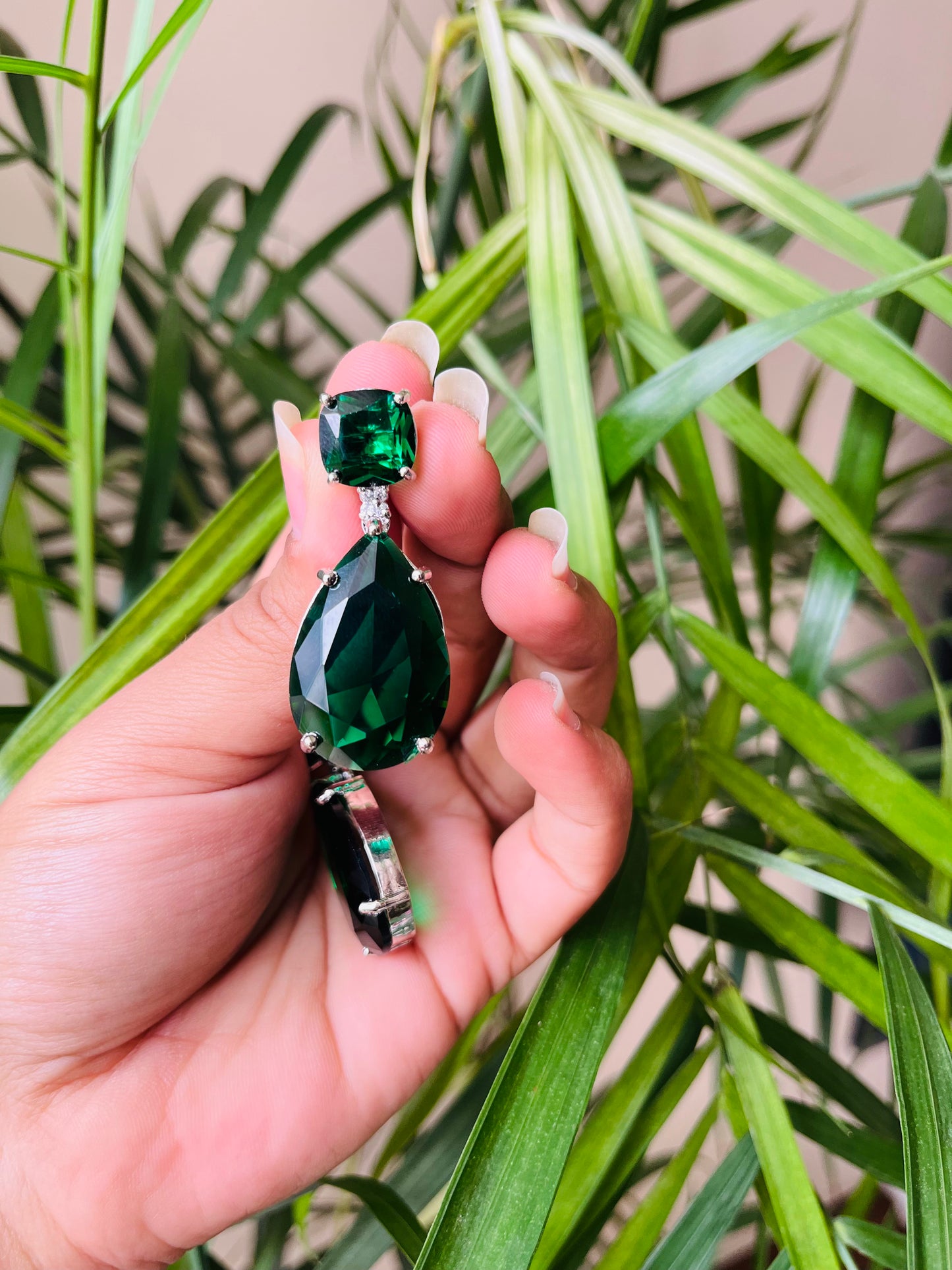 Tear Drop Statement Earrings