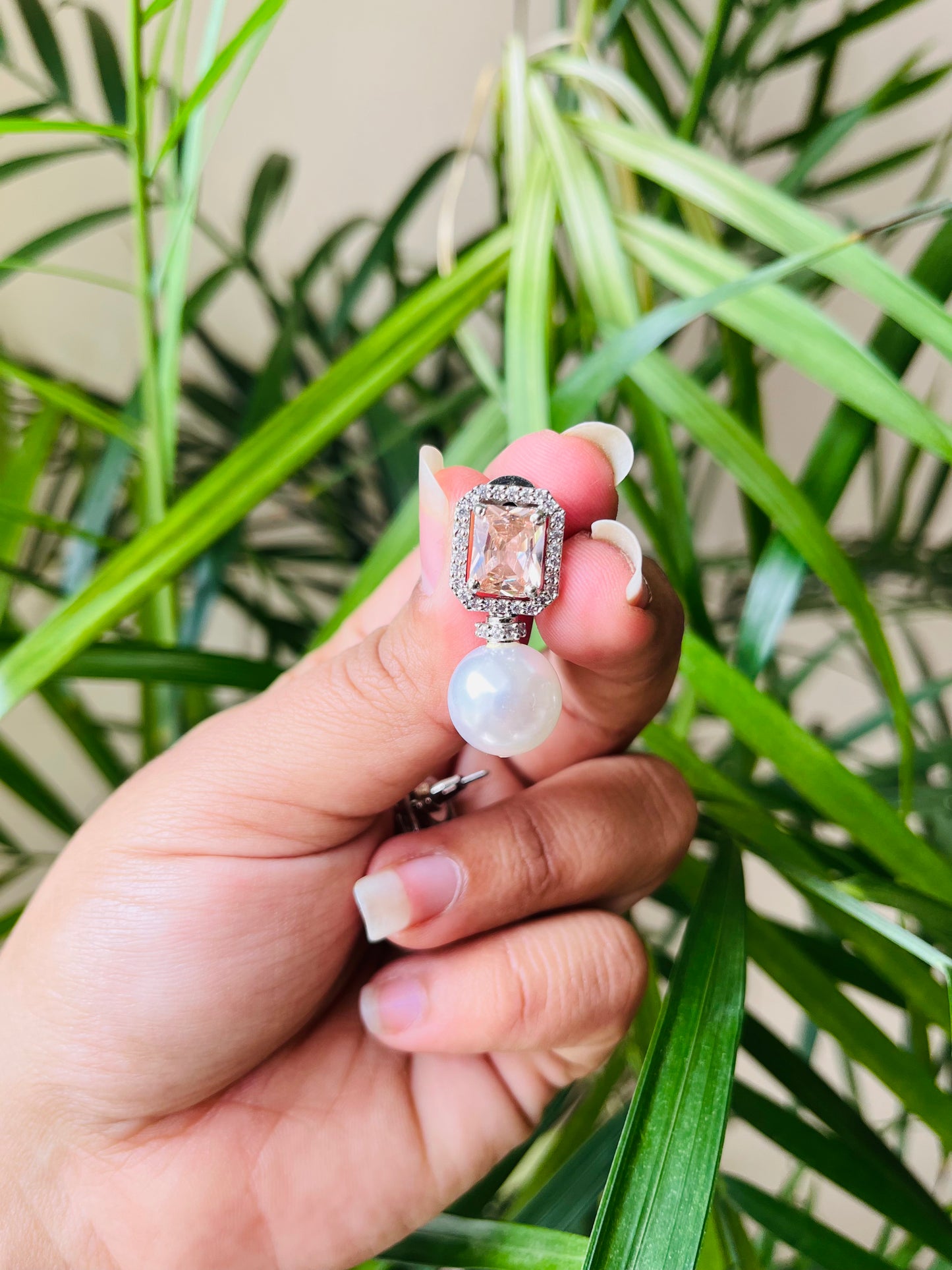 Small Pearl Drop Studs