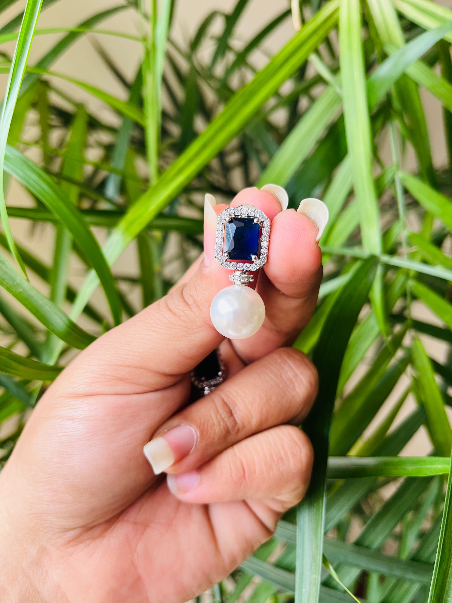 Small Pearl Drop Studs