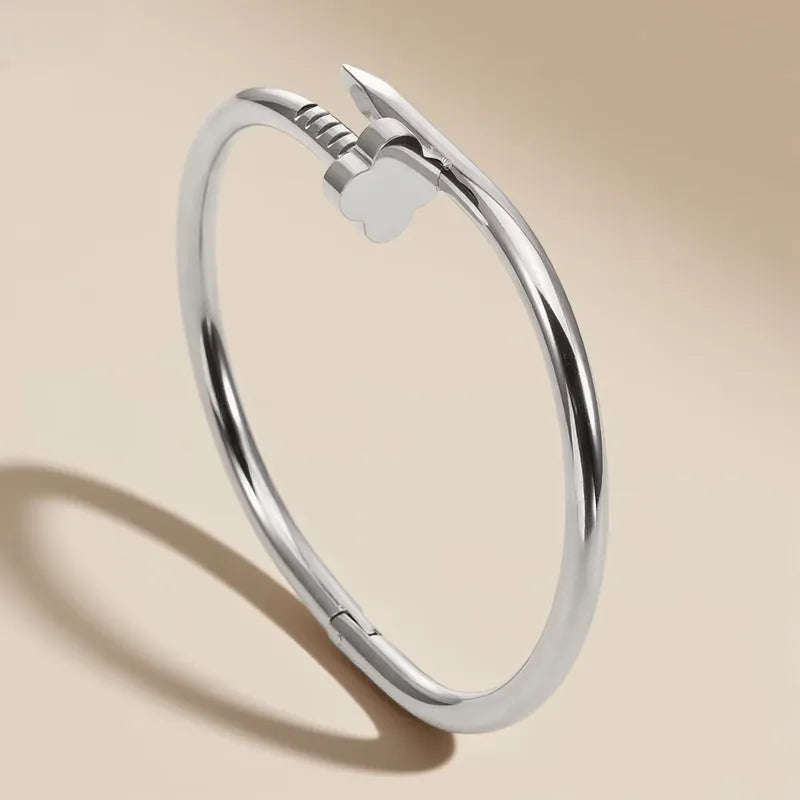 Modern Openable Bangle Bracelet