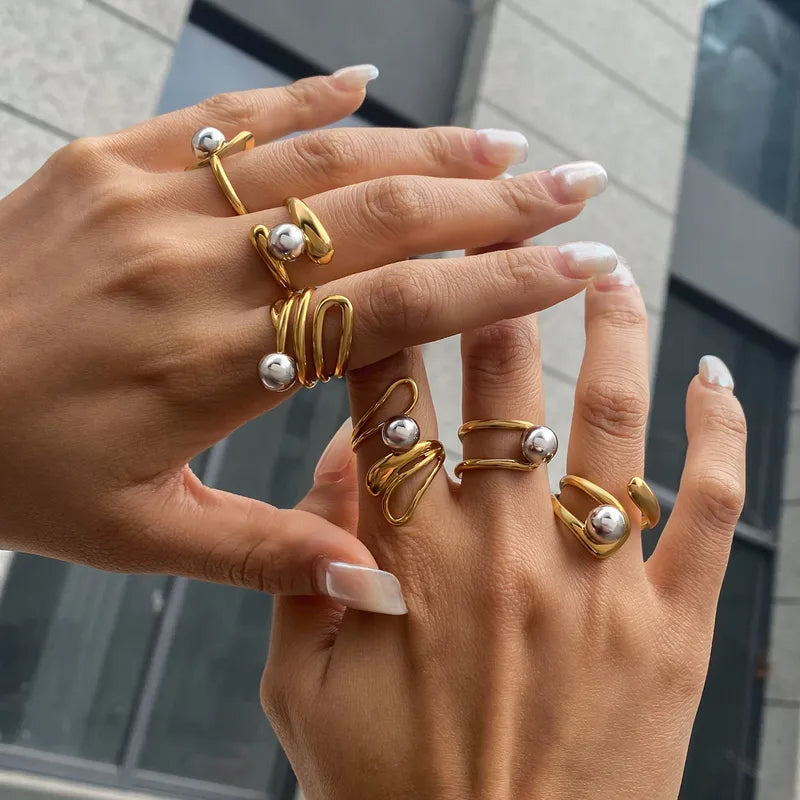 Anti Tarnish Elegant Glow Ring