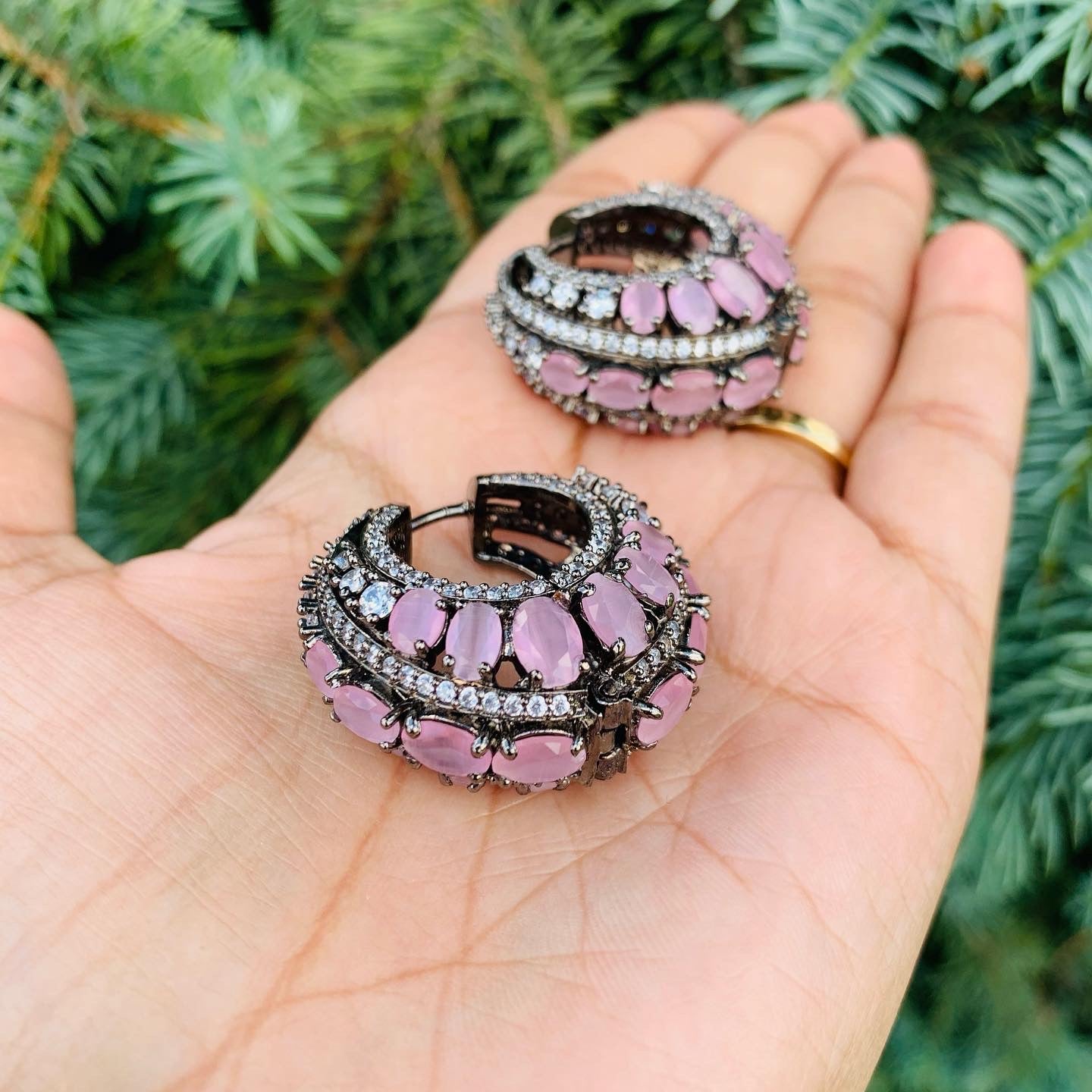 Statement Hoops(Baalis) Light Colors
