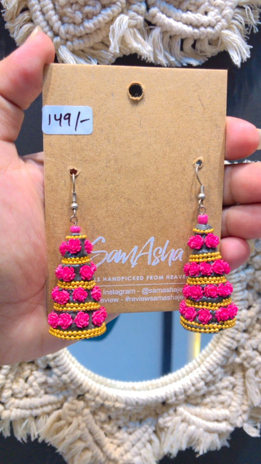Cone Shaped Kaanti Style Jhumkas