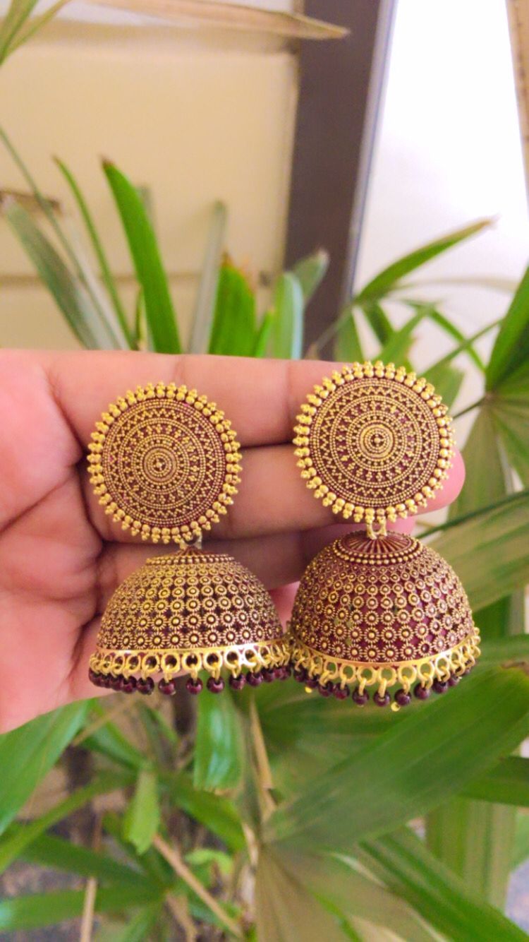 Big Colorful Jhumkas - 38 drops