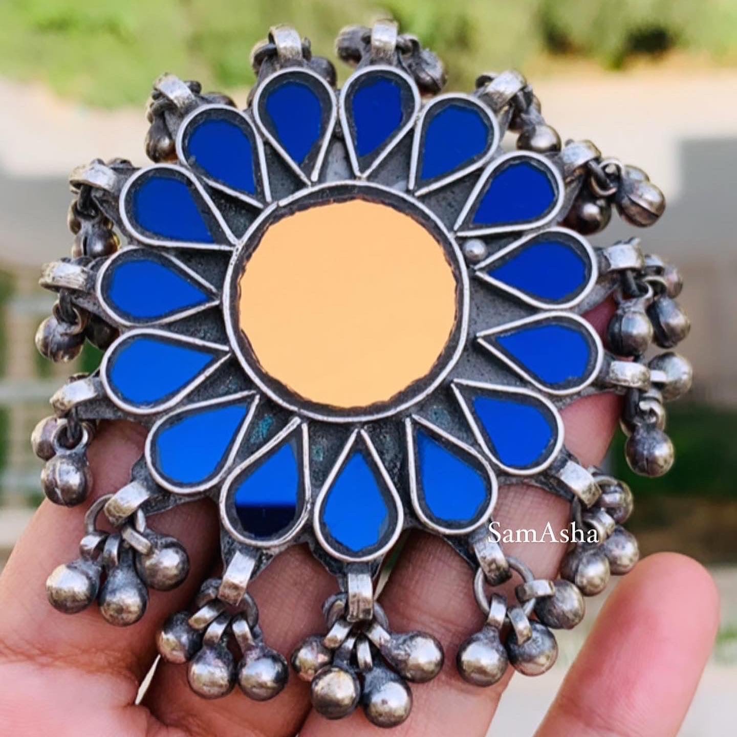 Flower Glass Ring
