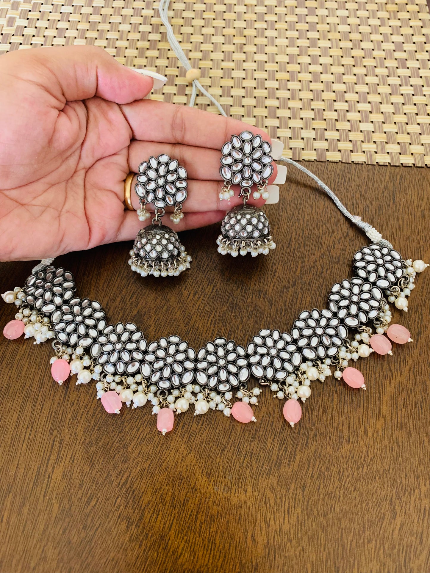 Kundan Choker in Multiple Colors