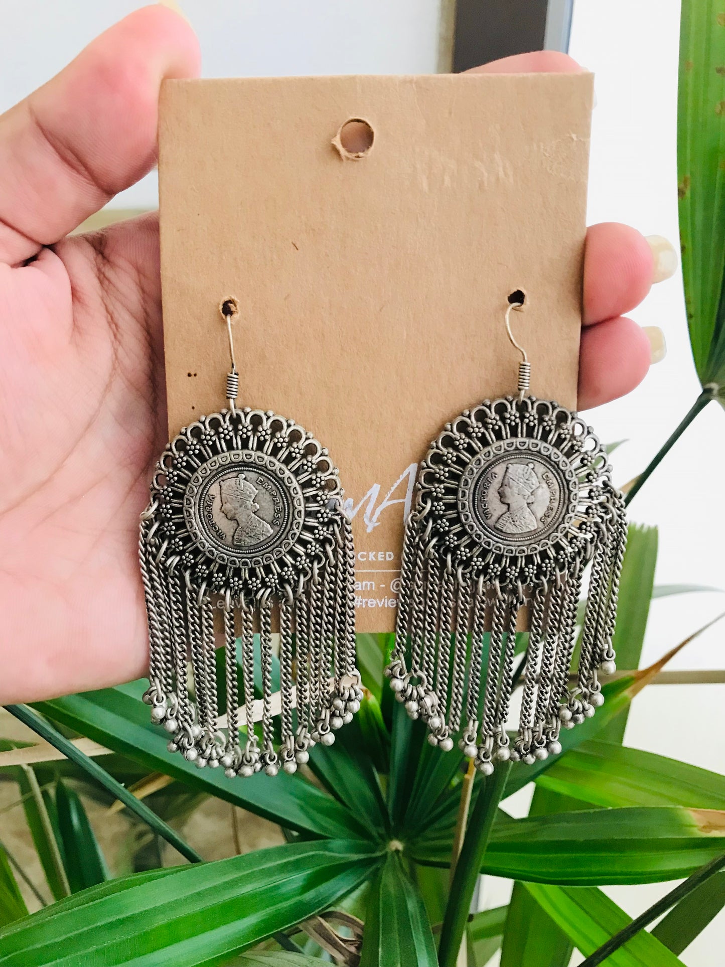 Victoria Empress Design Earrings