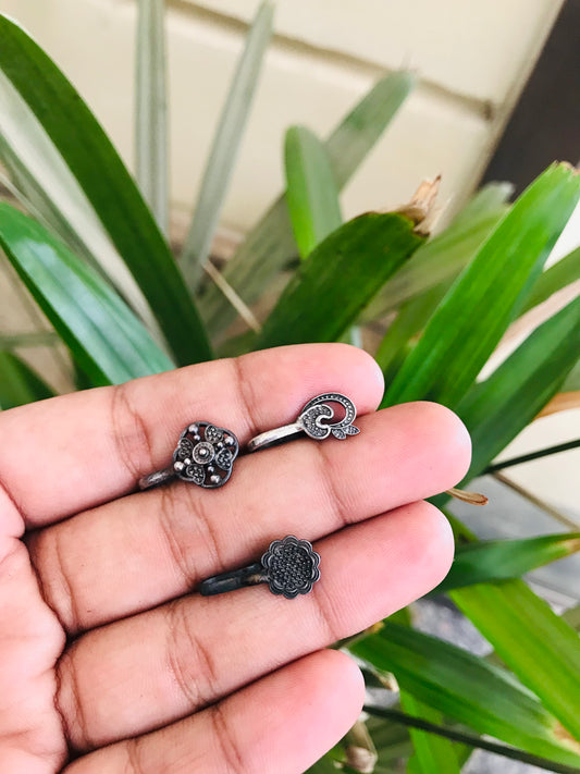 Clip On Nose Pin Design - 20
