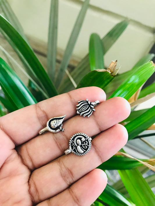 Clip On Nose Pin Design - 24