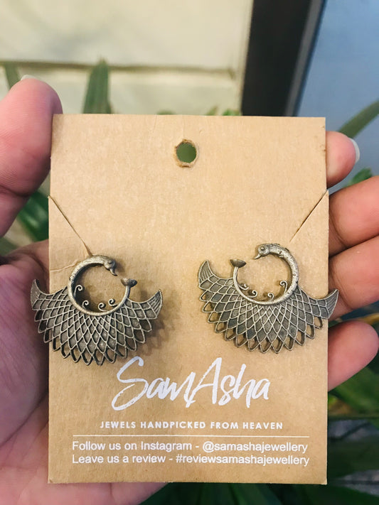 Full Peacock Design Stud