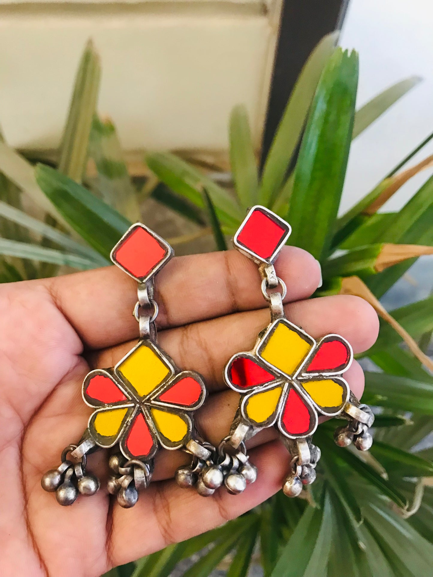 Sonam Afghani Glass Earrings