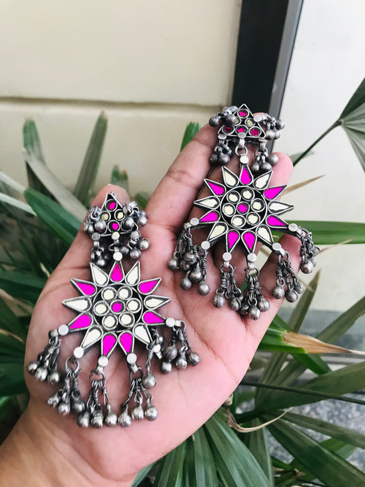 Jannat Afghani Glass Earrings