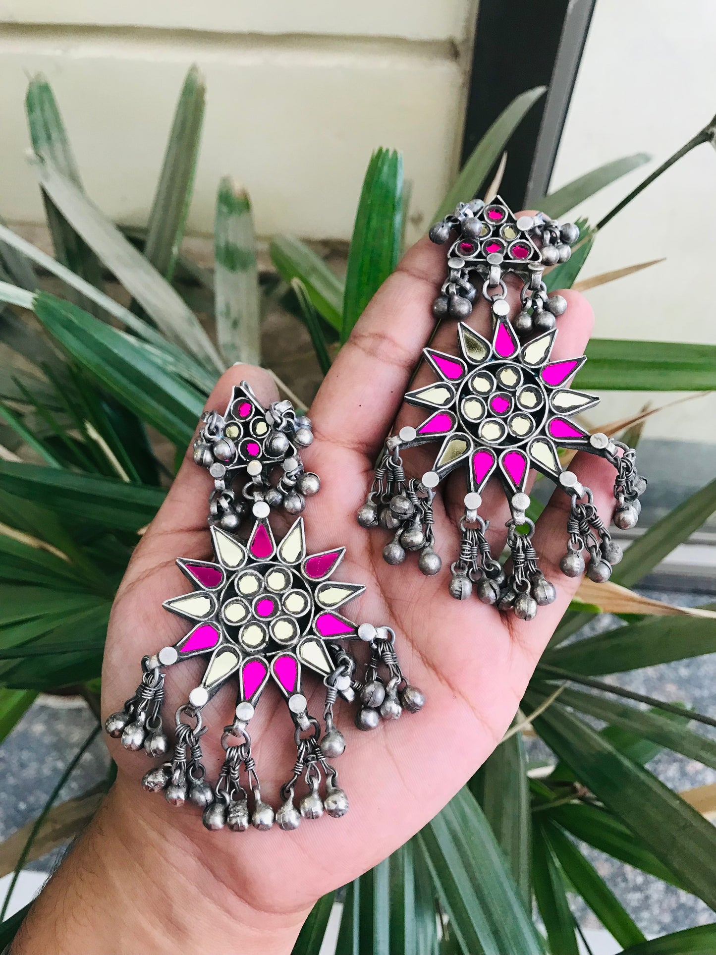 Jannat Afghani Glass Earrings