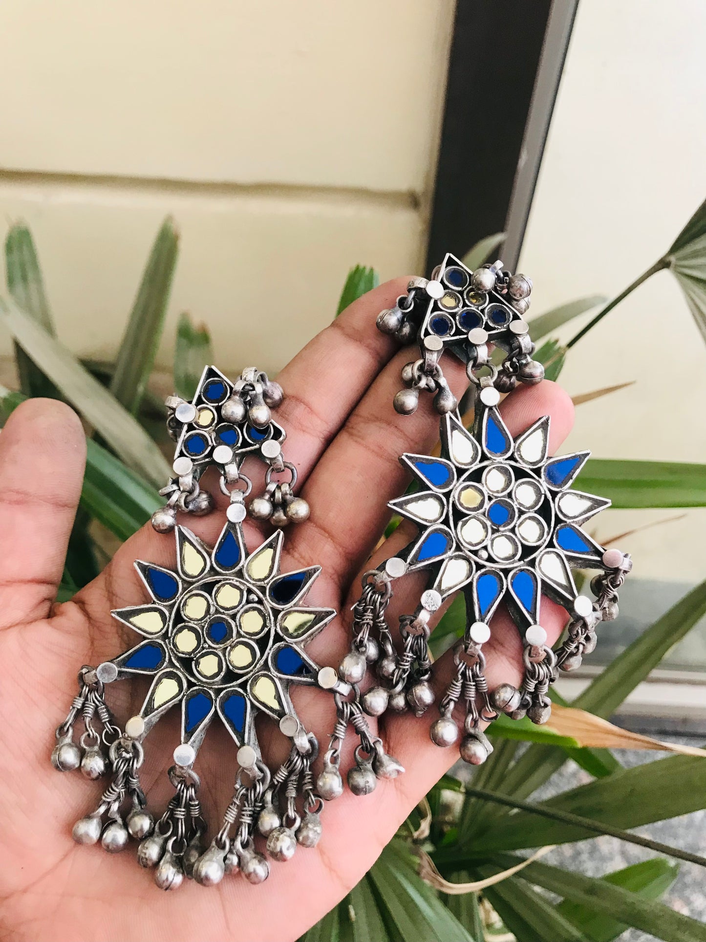 Jannat Afghani Glass Earrings