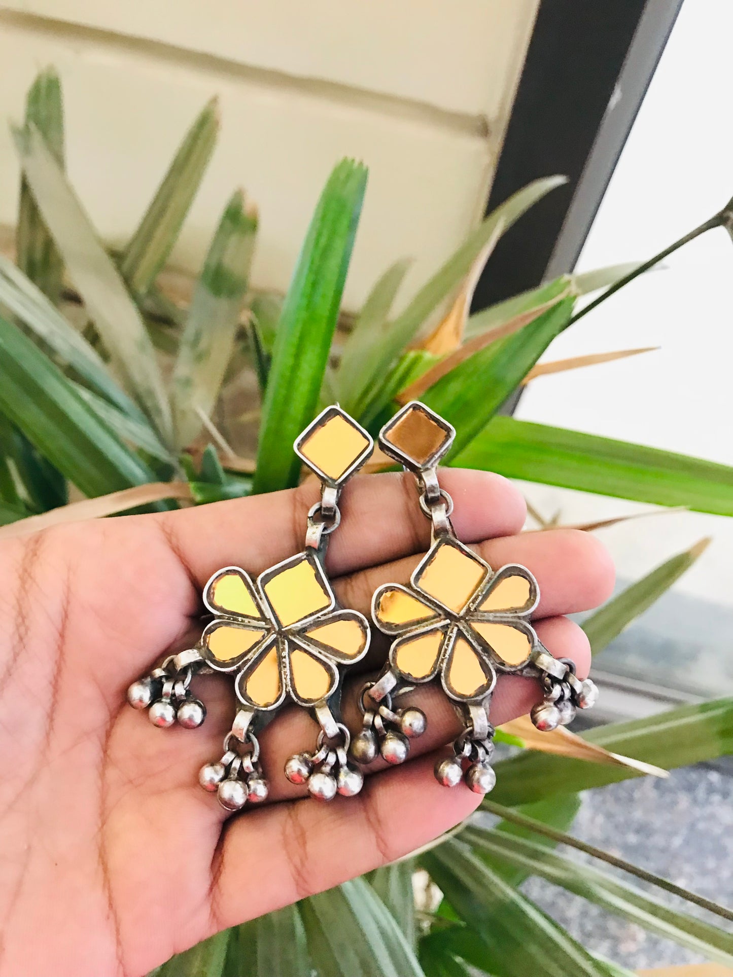 Sonam Afghani Glass Earrings